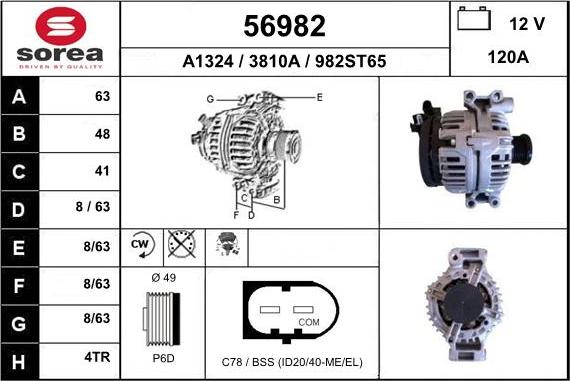 EAI 56982 - Ģenerators autodraugiem.lv