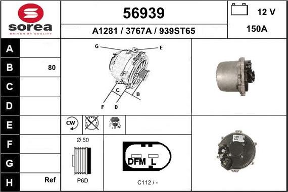 EAI 56939 - Ģenerators autodraugiem.lv