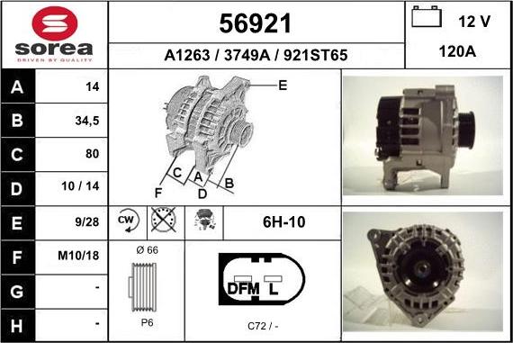 EAI 56921 - Ģenerators autodraugiem.lv