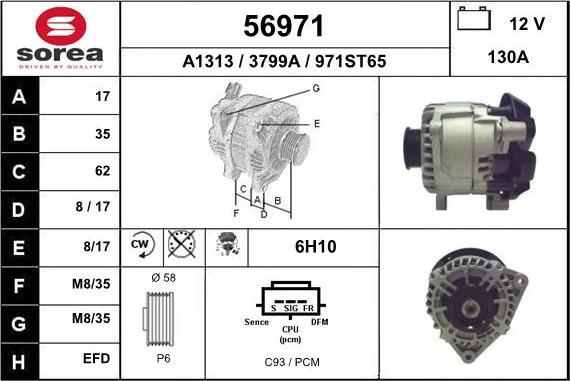 EAI 56971 - Ģenerators autodraugiem.lv