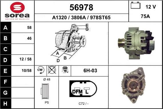 EAI 56978 - Ģenerators autodraugiem.lv