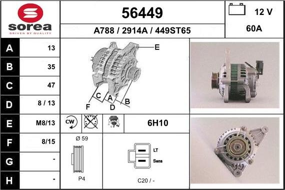 EAI 56449 - Ģenerators autodraugiem.lv