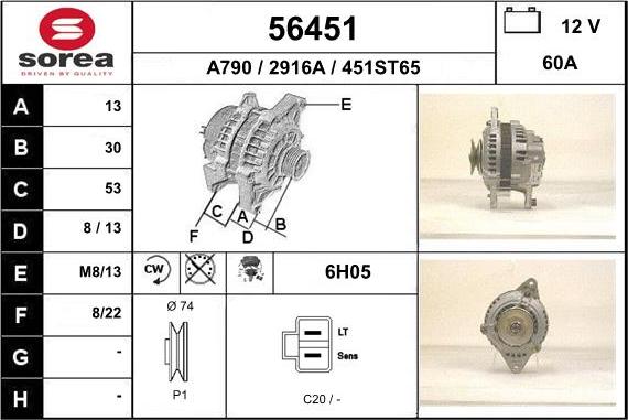 EAI 56451 - Ģenerators autodraugiem.lv