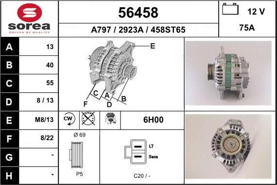 EAI 56458 - Ģenerators autodraugiem.lv