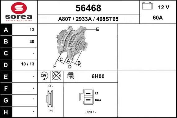 EAI 56468 - Ģenerators autodraugiem.lv