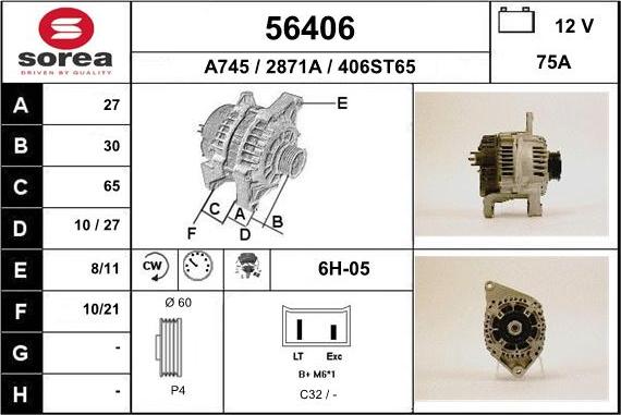 EAI 56406 - Ģenerators autodraugiem.lv