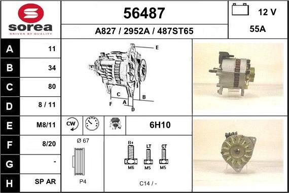 EAI 56487 - Ģenerators autodraugiem.lv