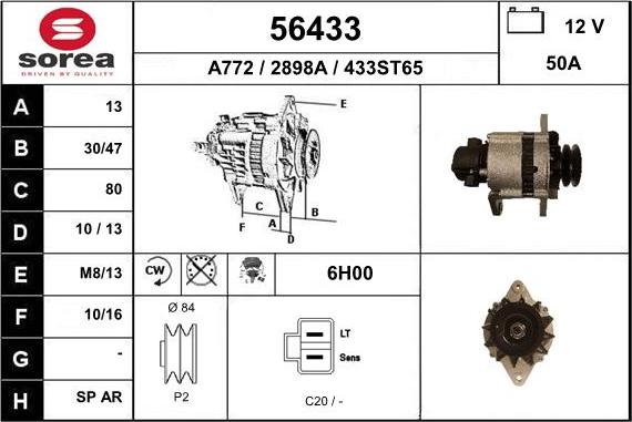 EAI 56433 - Ģenerators autodraugiem.lv