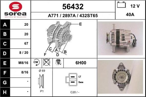 EAI 56432 - Ģenerators autodraugiem.lv