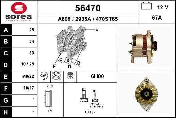EAI 56470 - Ģenerators autodraugiem.lv