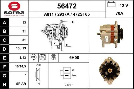 EAI 56472 - Ģenerators autodraugiem.lv