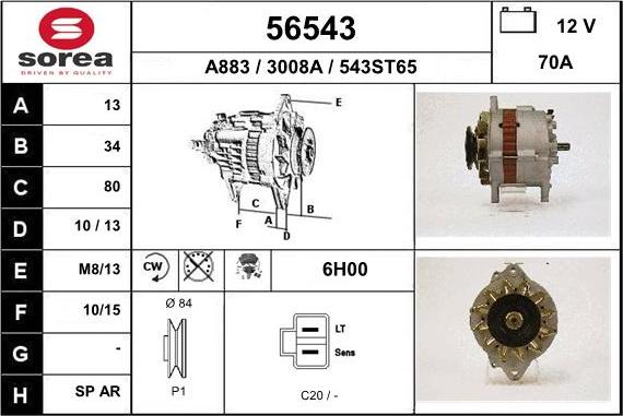 EAI 56543 - Ģenerators autodraugiem.lv