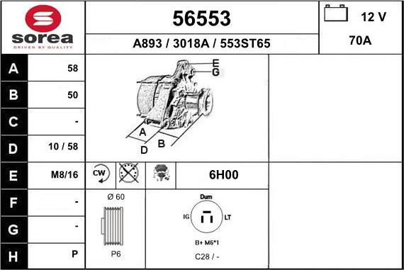 EAI 56553 - Ģenerators autodraugiem.lv