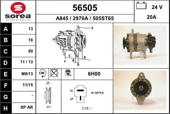 EAI 56505 - Ģenerators autodraugiem.lv