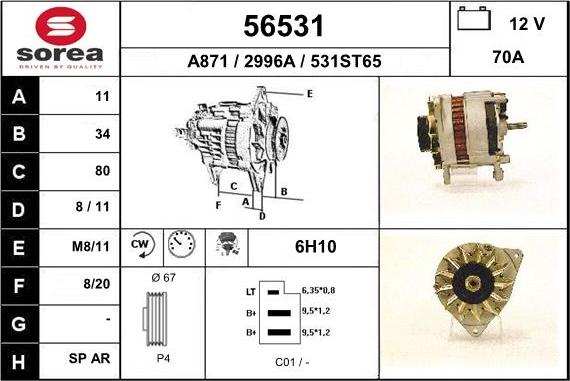 EAI 56531 - Ģenerators autodraugiem.lv