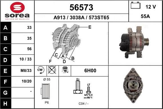 EAI 56573 - Ģenerators autodraugiem.lv