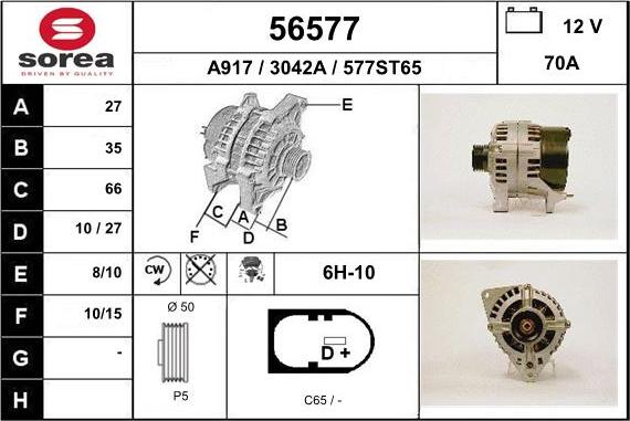 EAI 56577 - Ģenerators autodraugiem.lv