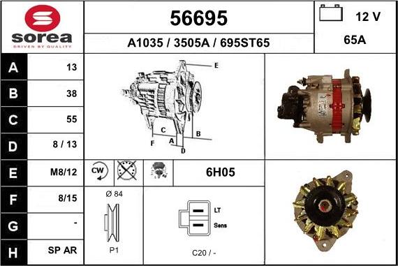 EAI 56695 - Ģenerators autodraugiem.lv