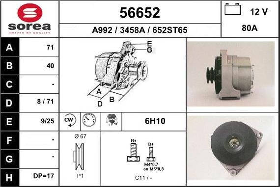 EAI 56652 - Ģenerators autodraugiem.lv