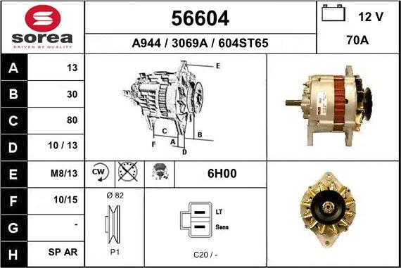 EAI 56604 - Ģenerators autodraugiem.lv