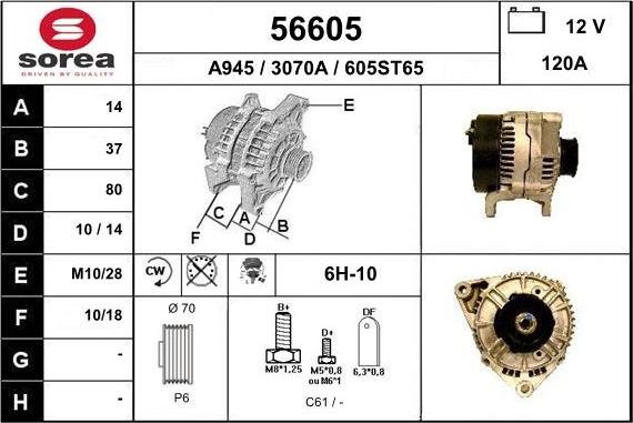 EAI 56605 - Ģenerators autodraugiem.lv