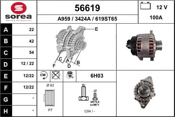 EAI 56619 - Ģenerators autodraugiem.lv