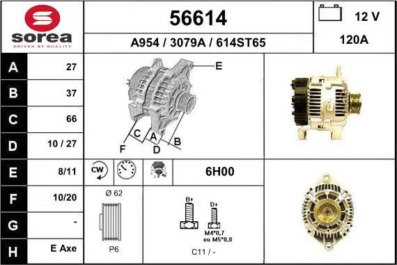EAI 56614 - Ģenerators autodraugiem.lv