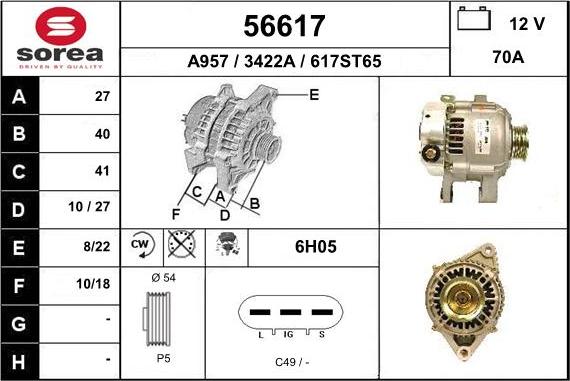 EAI 56617 - Ģenerators autodraugiem.lv