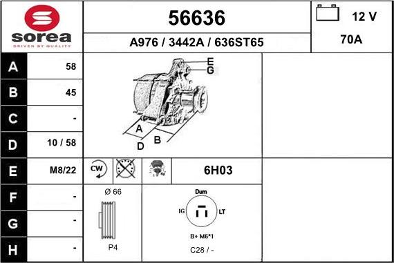 EAI 56636 - Ģenerators autodraugiem.lv