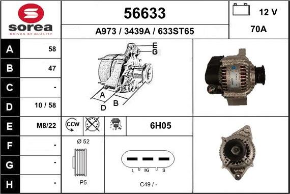 EAI 56633 - Ģenerators autodraugiem.lv
