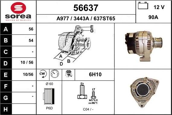 EAI 56637 - Ģenerators autodraugiem.lv