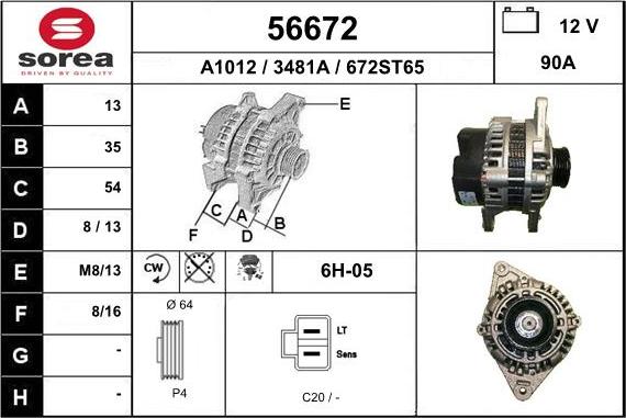 EAI 56672 - Ģenerators autodraugiem.lv