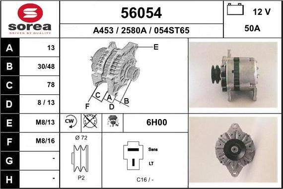 EAI 56054 - Ģenerators autodraugiem.lv