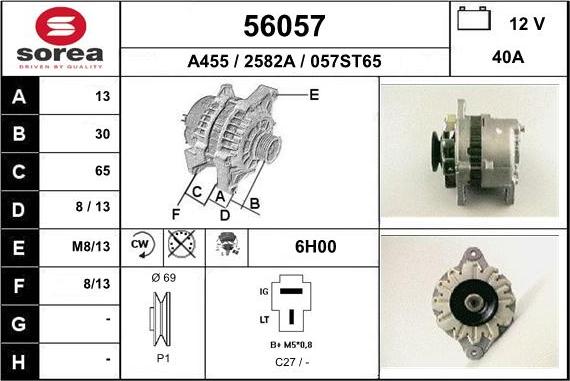 EAI 56057 - Ģenerators autodraugiem.lv