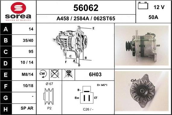 EAI 56062 - Ģenerators autodraugiem.lv