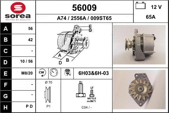 EAI 56009 - Ģenerators autodraugiem.lv