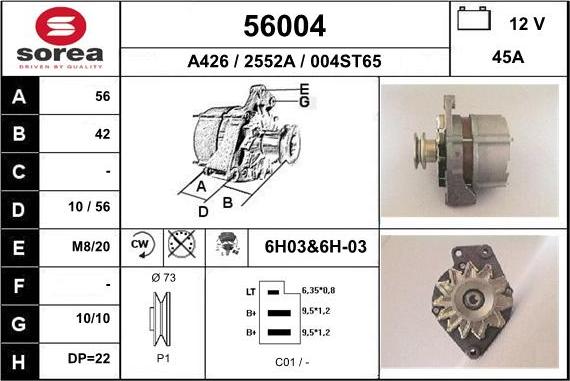 EAI 56004 - Ģenerators autodraugiem.lv