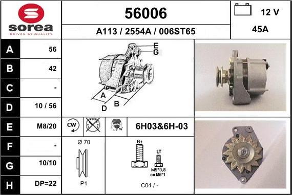 EAI 56006 - Ģenerators autodraugiem.lv