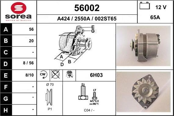 EAI 56002 - Ģenerators autodraugiem.lv