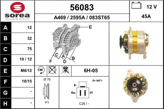 EAI 56083 - Ģenerators autodraugiem.lv