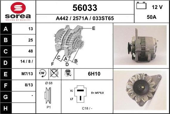 EAI 56033 - Ģenerators autodraugiem.lv