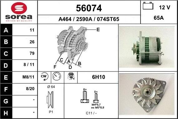 EAI 56074 - Ģenerators autodraugiem.lv