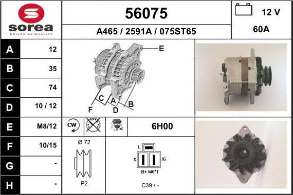 EAI 56075 - Ģenerators autodraugiem.lv