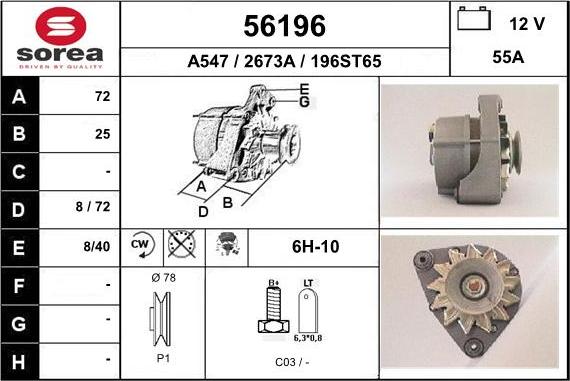 EAI 56196 - Ģenerators autodraugiem.lv