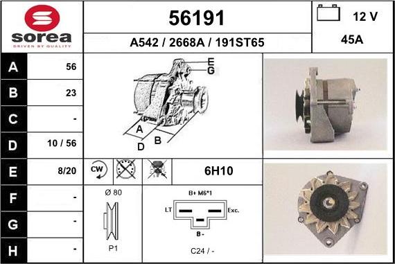 EAI 56191 - Ģenerators autodraugiem.lv