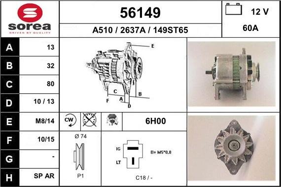 EAI 56149 - Ģenerators autodraugiem.lv