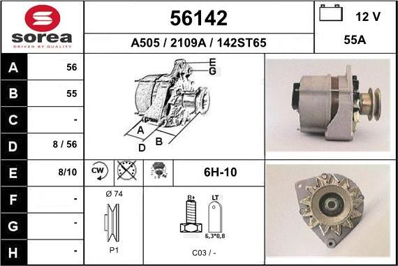 EAI 56142 - Ģenerators autodraugiem.lv