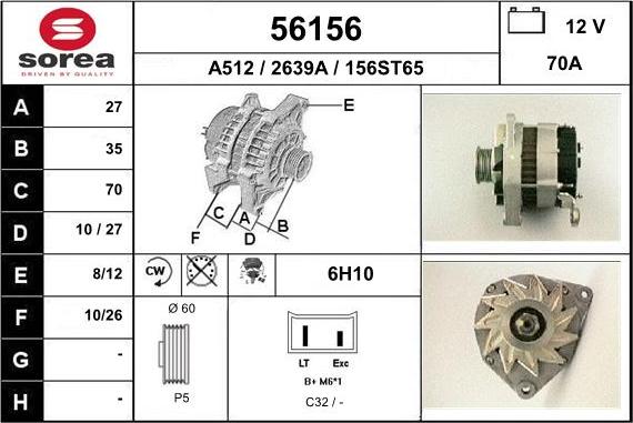 EAI 56156 - Ģenerators autodraugiem.lv