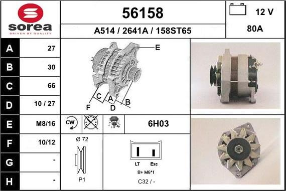 EAI 56158 - Ģenerators autodraugiem.lv