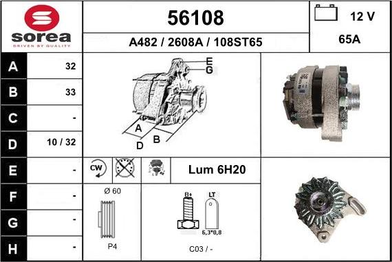 EAI 56108 - Ģenerators autodraugiem.lv